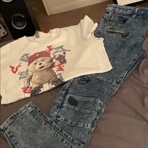 Boys jean set